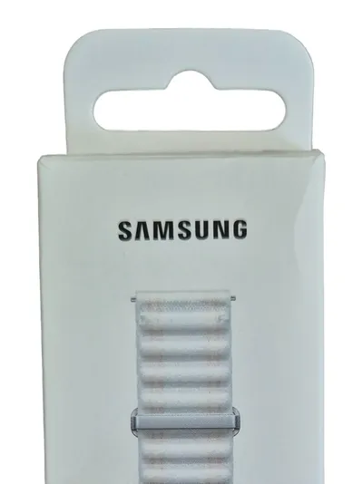 Samsung Smartwatch Armband Stoffband One Click Beige 2cm