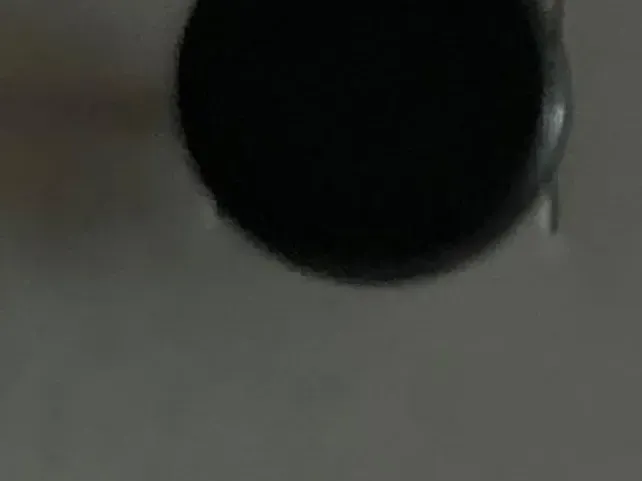 Bijou Brigitte Damen Ohrstecker Schwarz Edelstahl Minimalistisch 0.6cm 5