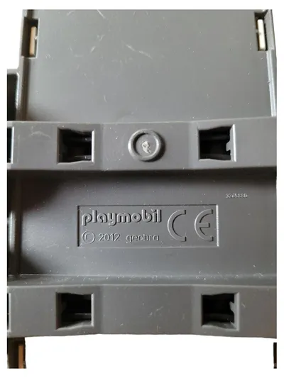 PLAYMOBIL Pferdeanhänger Sport-2 Gelb Weiß Spielzeug Anhänger