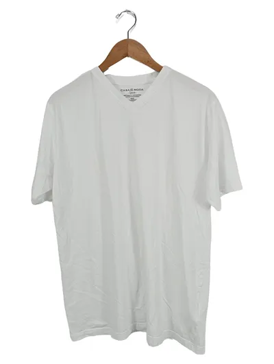 Casa Moda Herren T-Shirt weiß XL Casual