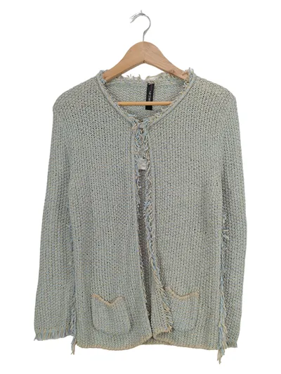 Marc Cain Damen Strickjacke Gr. 38/M Casual Mehrfarbig Baumwolle