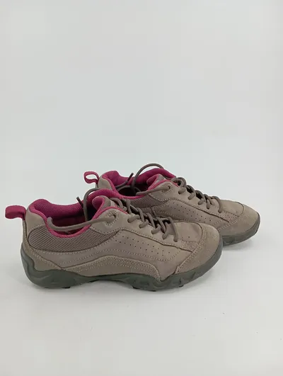 ECCO Damen Sneaker low Gr. 37 Grau Casual Freizeitschuh