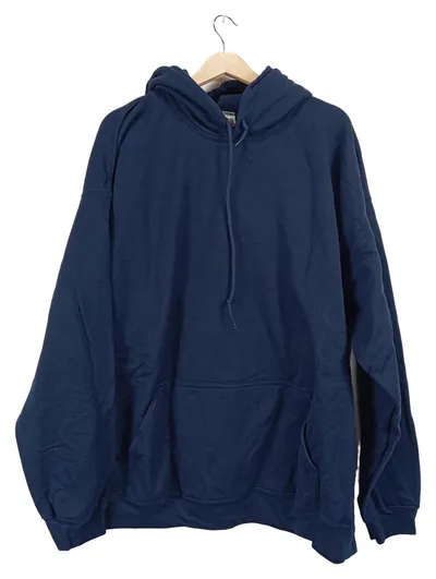 Gildan Kapuzenpullover Herren 4XL Blau Heavy Blend Hoodie Basic