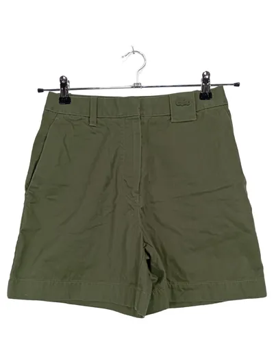 Lacoste Damen Cargo Shorts Gr. 36 Oliv Casual