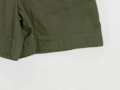 Lacoste Damen Cargo Shorts Gr. 36 Oliv Casual