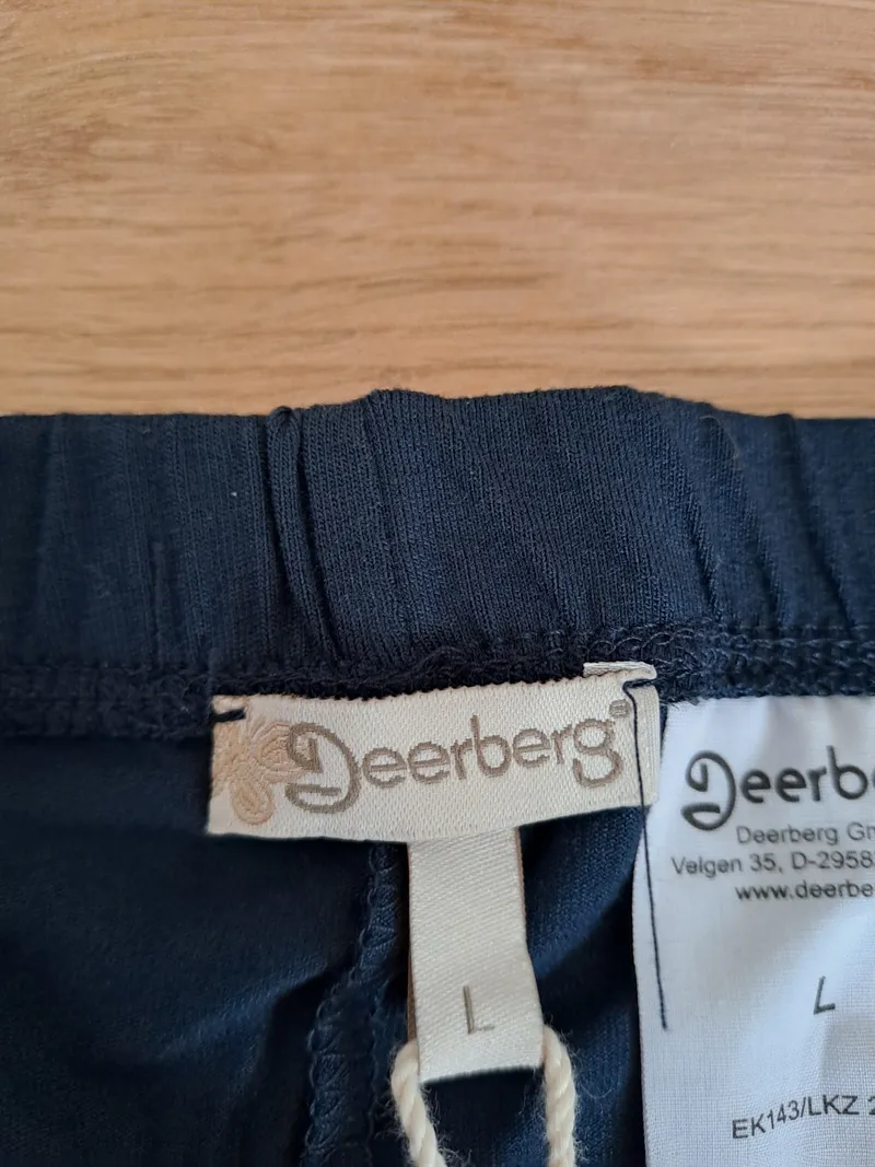 Deerberg Damen Jogginghose Gr. L Blau Komfortabel 3