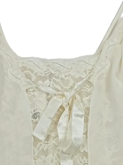 Victoria's Secret Babydoll Negligee Spitze Chiffon Beige Gr. S