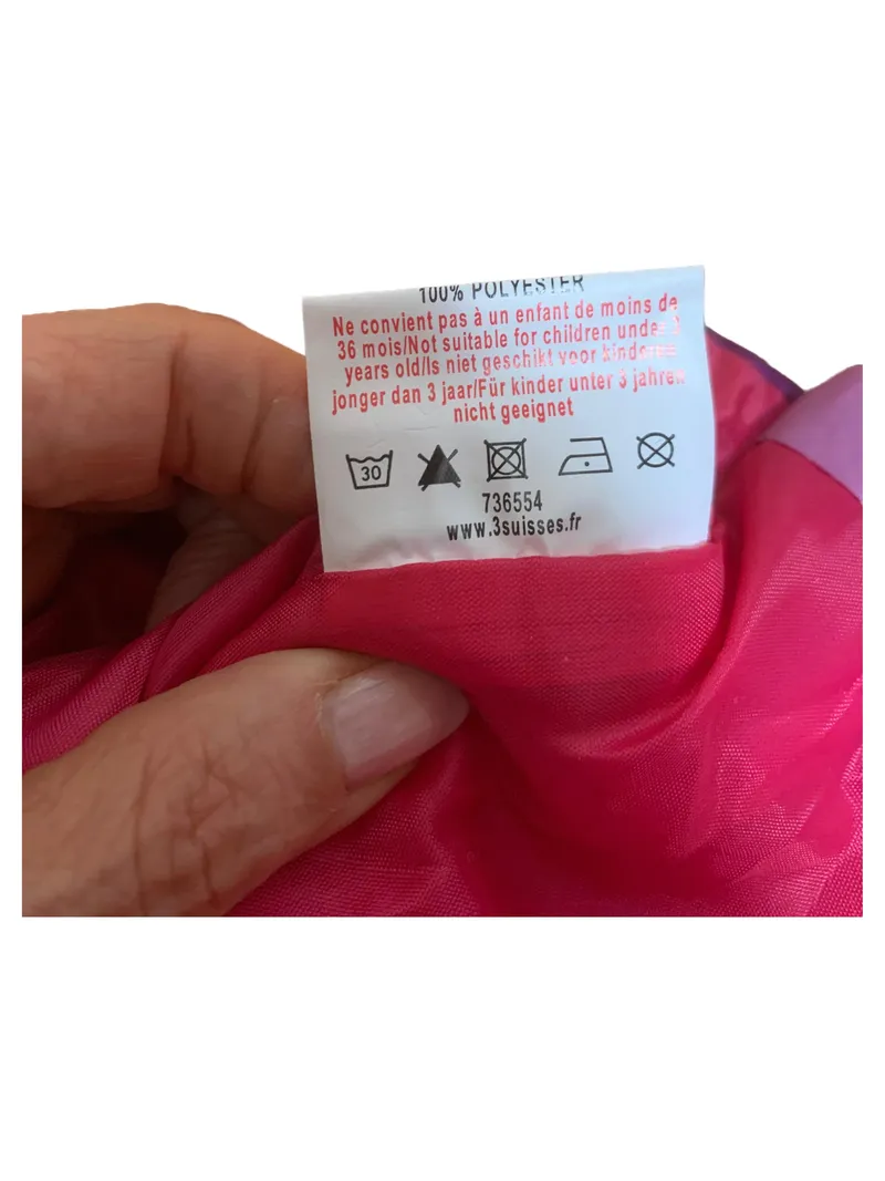 3Suisses Kinder Schlafsack Mädchen Outdoor Mehrfarbig 150 cm 4
