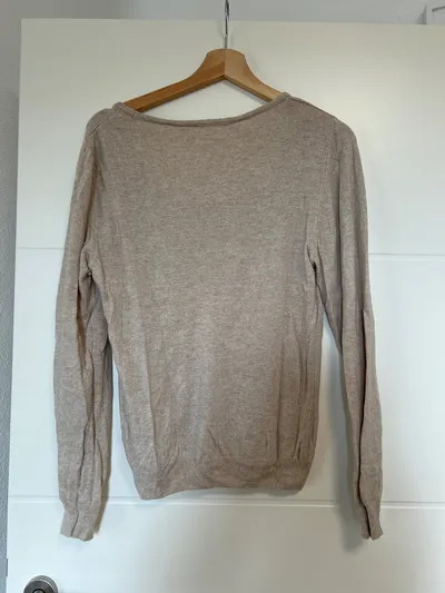 Guido Maria Kretschmer Damen Pullover Gr. 40 L Beige Casual Strick