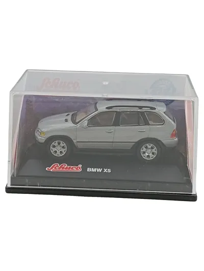 Schuco BMW X5 Modellauto 1:72 Junior Metal Cars Silber NEU OVP