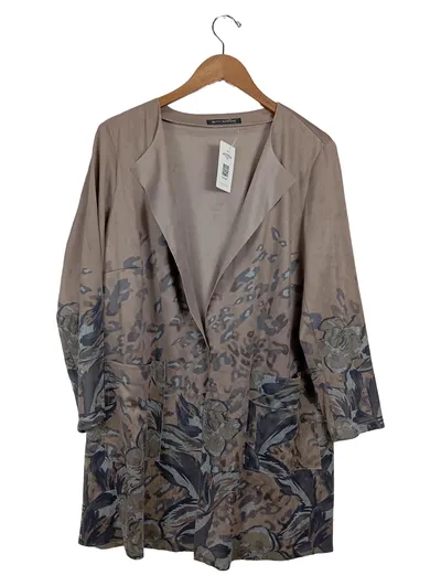 Betty Barclay Damen Strickjacke mit Muster Mehrfarbig Gr. 44/XXL Modern
