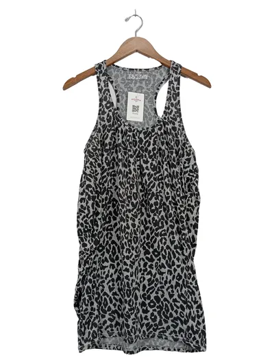 MODO Damen Tanktop Leopardenmuster S/M Mehrfarbig Animal-Print