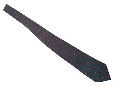 Formtreu Krawatte Herren Blau Geometrisch Muster Business 136cm