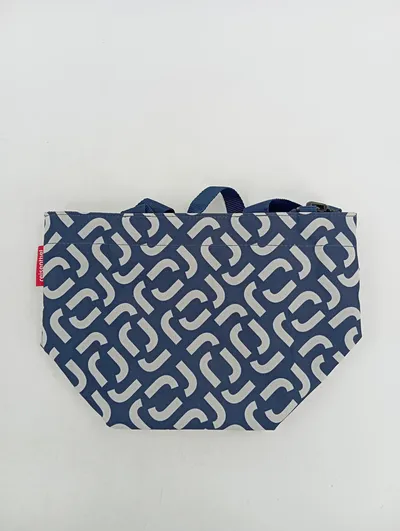 Reisenthel Einkaufstasche Beuteltasche Blau Grafisch Praktisch 31x21cm
