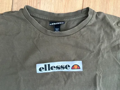 Ellesse Kinder T-Shirt Gr. 164 Oliv Casual Logo-Print
