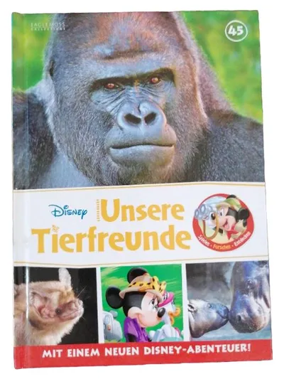 Disney Winnie Puuh Tierfreunde Sachbuch Kinder Hardcover Eaglemoss deutsch