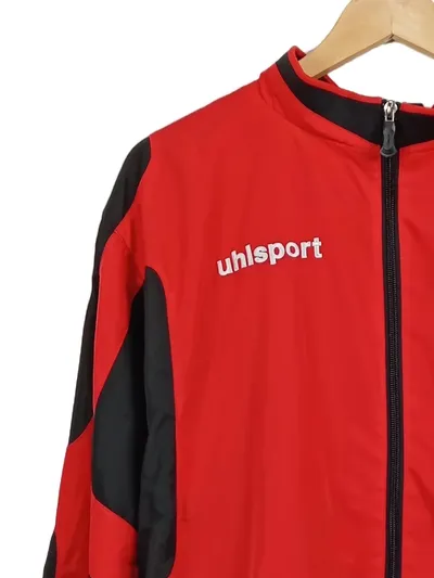 Uhlsport Trainingsjacke Herren Rot Schwarz Gr. 3XL