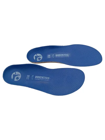 Birkenstock Footbed Einlegesohlen Komfortabel Blau Gr. 38 Damen Kunststoff