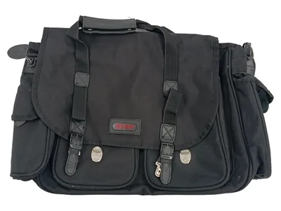 BREE Aktentasche Messenger Bag Schwarz Polyester Business Tasche Herren