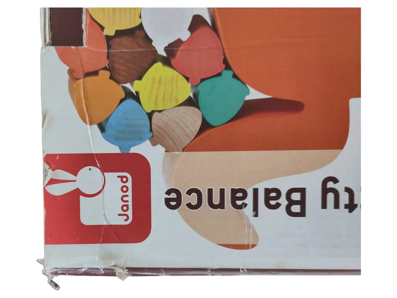Janod Nutty Balance Holzbausteine Stapelspiel Kinder Mehrfarbig ab 24 Monate 2
