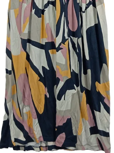 LASCANA Damen Freizeitkleid Gr. 40/L Mehrfarbig Casual Midikleid