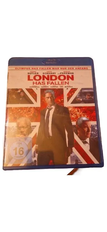 London Has Fallen - Gerard Butler Blu-Ray Actionfilm FSK 16