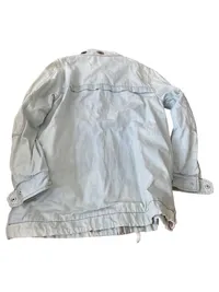 Claudie Pierlot Damen Leichte Jacke Gr. 36/S Blau Casual Baumwolle 2