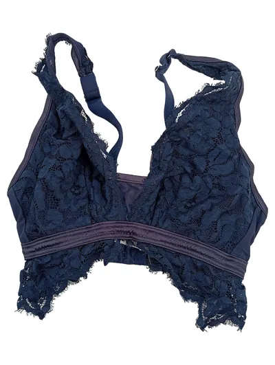 Cosabella Spitzen-Bralette Bustier Damen XS Blau Floral Made in Italy