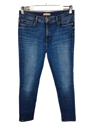 Tommy Hilfiger Damen Skinny Jeans Blau W31 L28 Stretch Baumwolle