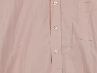 ATWARDSON Herren Business Hemd Rosa Gr. 43 Baumwolle bügelleicht