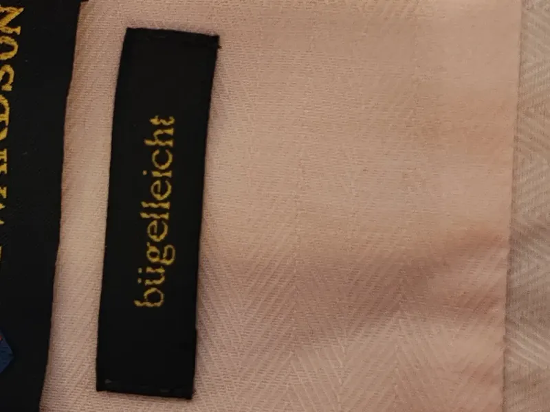 ATWARDSON Herren Business Hemd Rosa Gr. 43 Baumwolle bügelleicht 6