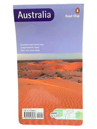Penguin Australien Straßenkarte Reisekarte Landkarte Routenplaner Index