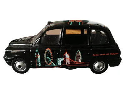 Corgi London Taxi Modellfahrzeug Schwarz Olympia Spiele Sammlerauto