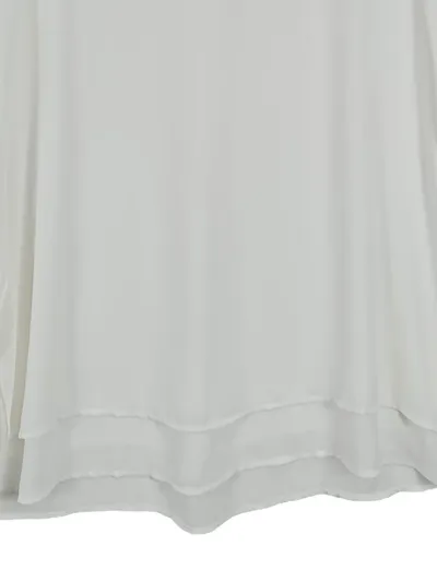 JANICE & JO Damen Hemdbluse Gr. 36/S Weiß Casual Langarm