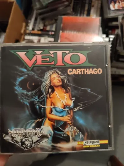 Veto Carthago CD Heavy Metal Album Laserlight Digital 80er