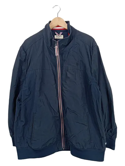 McNeal Herren Sweatjacke Blau Gr. 56/3XL Casual Polyester Reißverschluss