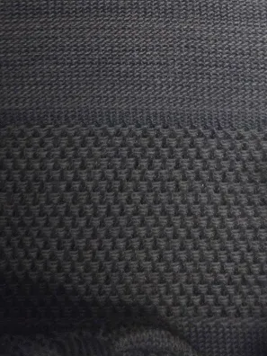 Nike Herren Poloshirt Gr. L Blau Gestreift Kurzarm Baumwolle Casual Freizeit