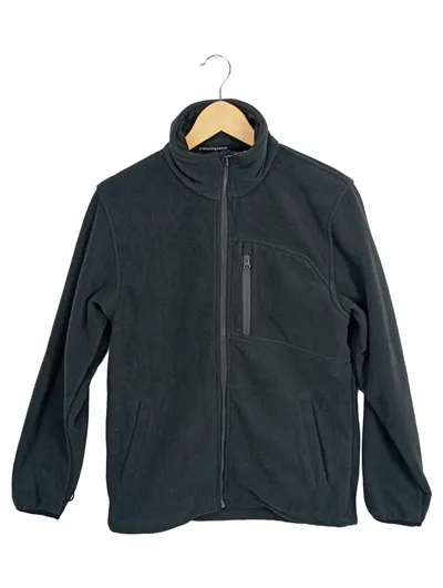 uvex Herren Fleecejacke Gr. S Schwarz Outdoor Praktisch