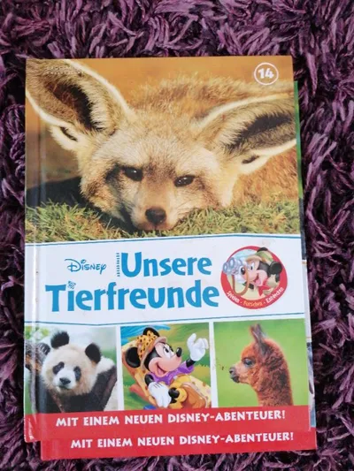 Disney Winnie Puuh Tierfreunde 14 Kinderbuch Tiere Fennek Panda Lama Hardcover