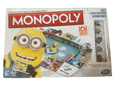 Monopoly Minions Edition Hasbro Brettspiel Ich Einfach Unverbesserlich