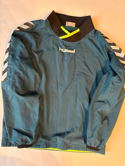 Hummel Kinder Trainingsjacke Gr. 140 Petrol Sport Polyester