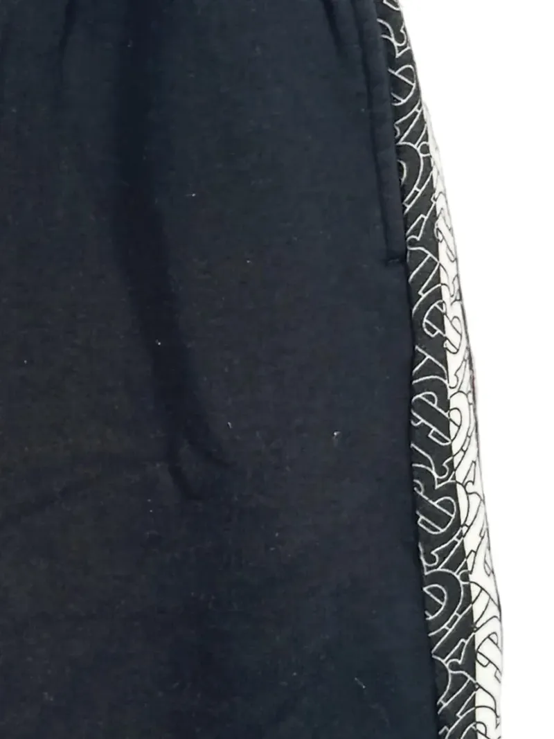 Burberry Herren Sport Shorts Logo Print Schwarz Gr. 38 XXS Baumwolle 3