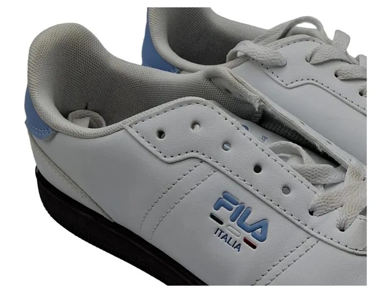 FILA Sneaker Low Herren Weiß Leder Retro Schnürung Gr. 39 Freizeit 3