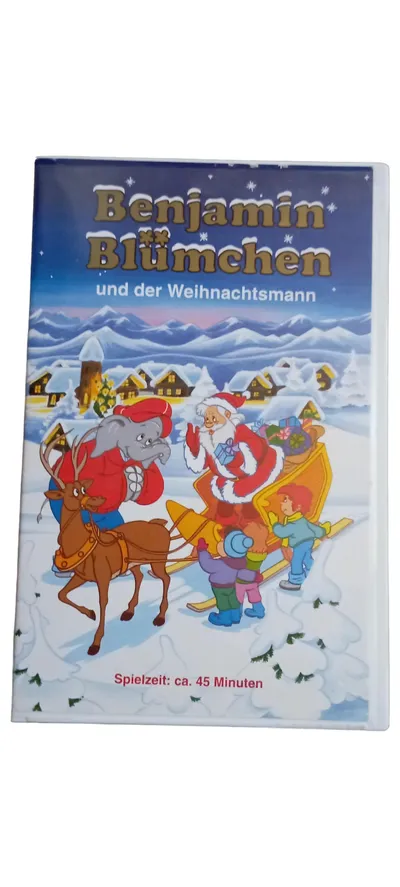 Benjamin Blümchen VHS Kassette Kinderfilm Zeichentrick ab 4 Jahre