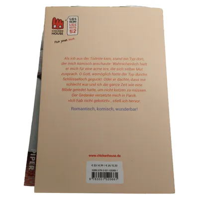 Chicken House Liebesroman Romantisch Komisch Coming of Age Jugend Taschenbuch