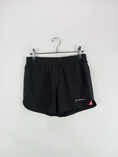 Energetics Damen Sport Shorts Gr. 36/S Schwarz Polyester Laufhose