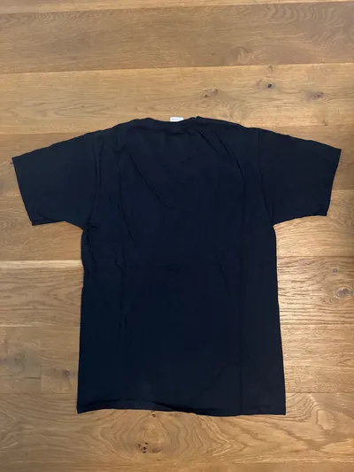 Port & Company Herren T-Shirt S Schwarz Casual Schriftzug Techno