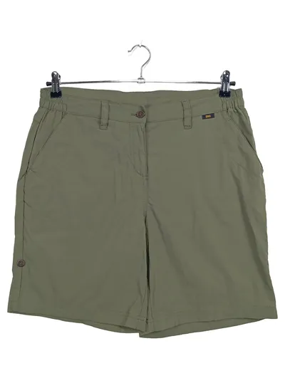 Jack Wolfskin Damen Cargo Shorts Gr. 40 Oliv Outdoor Wander Shorts