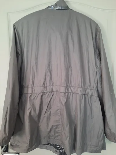 atelier GOLDNER Damen Leichte Jacke Grau Gr. 44/XXL Praktisch