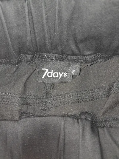7days Damen Jogginghose Baumwolle Schwarz Gr. S Freizeit L31